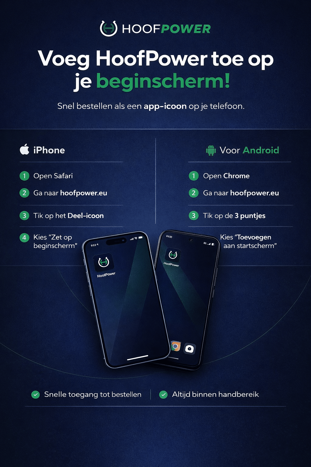 Gebruik jij HoofPower al als ‘app’ op je telefoon?