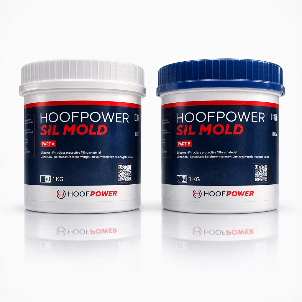 HoofPower SilMold 15 - Kneedbare siliconenvulling (Shore 15 – Extra Soft)